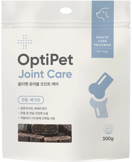옵티펫 강아지 츄어블 영양제, 60정, 뼈/관절강화, 1개 - 쿠팡