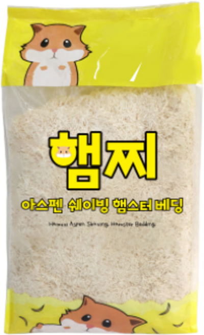 햄찌 아스펜 쉐이빙 햄스터 베딩 10L + 밀라모어 먼지없는 아스펜 소프트 베딩 2kg 세트, 1세트