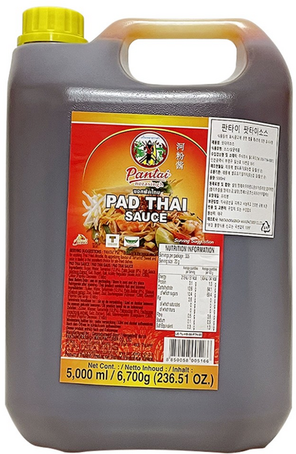 판타이노라싱 팟타이 소스, 1개, 5L