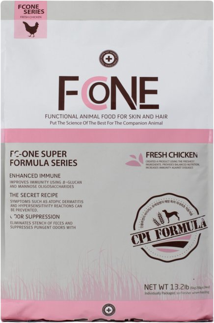 에프씨원 닭고기 강아지 사료, 닭, 6kg, 1개