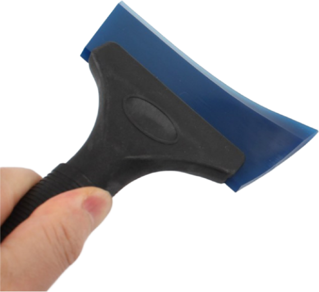 시트지 썬팅지 기포제거 고무 헤라 폭 12cm 우레탄 고무헤라(블루), 1개