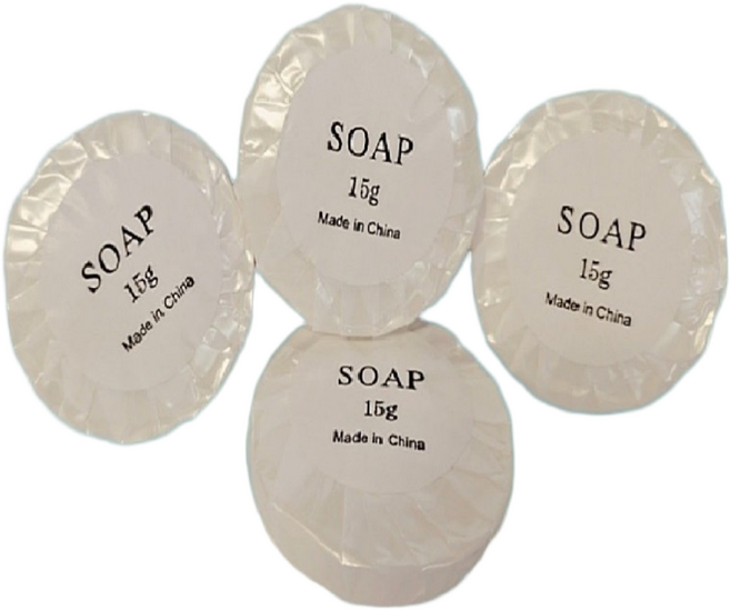 ( 대 한 ) 호텔 사우나 여행 일회용 비누 15g 100개입