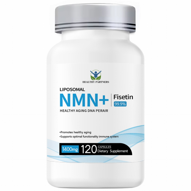 리포좀 NMN 엔엠엔 피세틴 레스베라트롤 퀘르세틴 코로솔산 바나나잎 코엔자임 큐텐 베르베린 고함량 1400mg, 2개, 120정