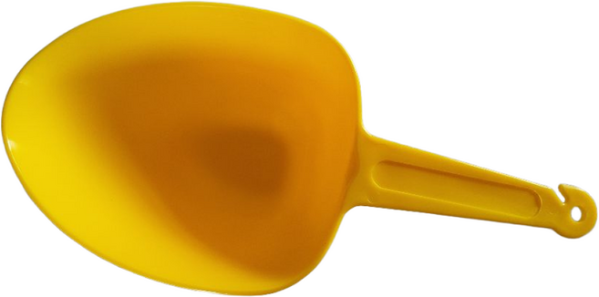 원형바가지 사료바가지 다용도바가지 국내산, 1개, 노랑