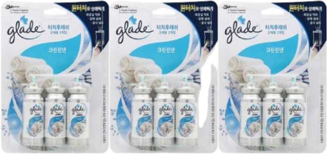 그레이드 터치후레쉬 코쿤 리필 크린린넨(3개입), 13ml, 3개, 크린린넨