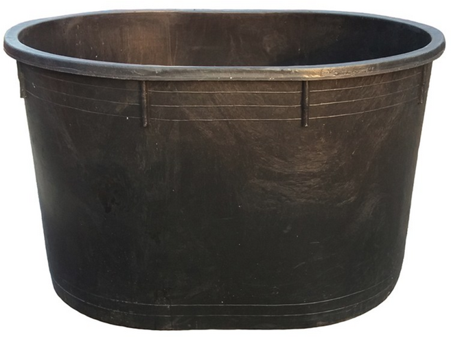 고래통 타원형 대형수조 900리터, 2개, 검정색