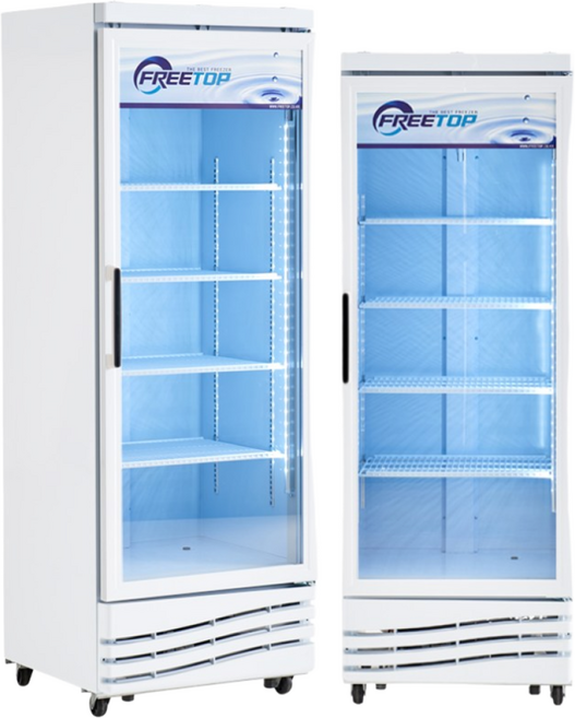 소상공인지원 국산 1등급 프리탑 업소용 음료수 쇼케이스 술 주류 냉장고 385L 식당 카페, FT-470X (착불배송비 해피콜안내)