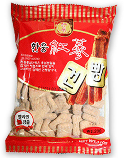 [소백코리아]홍삼건빵85g, 85g, 1개