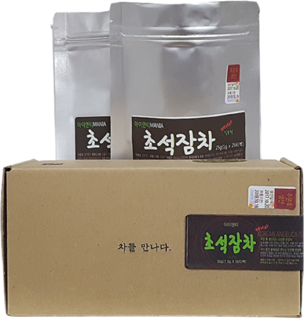 아이앤티 초석잠차 50티백 국산100% 골뱅이초석잠, 1.2g, 50개입, 1개