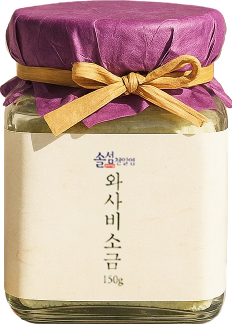 스마일청년 고급 와사비 소금 선물세트, 150g, 3개