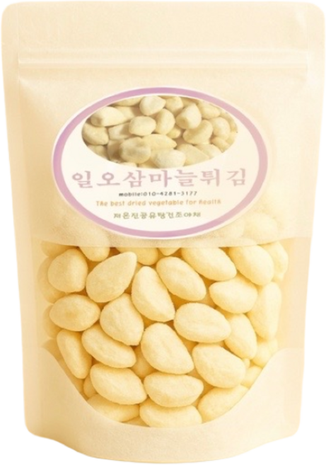 단백한 저온 진공 동결건조 튀긴 통 마늘칩 1kg, 1개