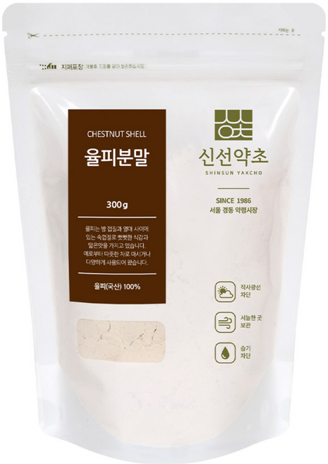 신선약초 율피분말, 1개, 300g