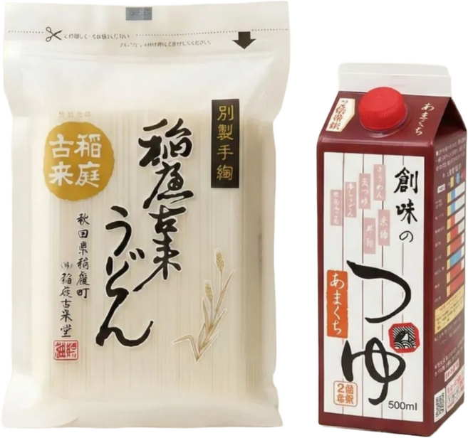 코라이도 이나니와 우동540g+소미단맛쯔유 세트, 540g