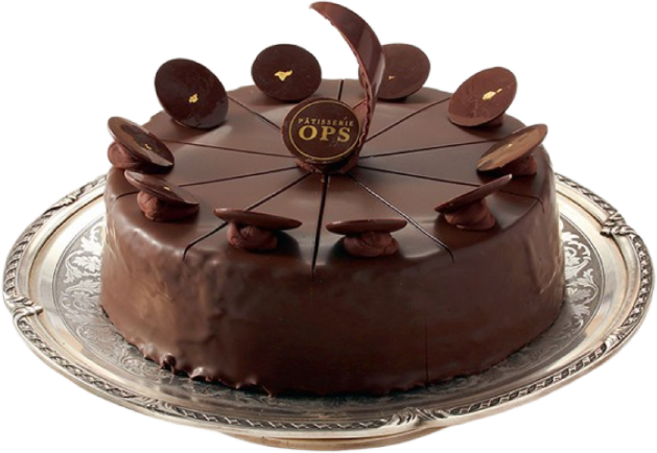 [옵스] 갸또 쇼꼴라 진한 고급 수제 초콜릿 초코 케이크 초코케익, 1개, 530g