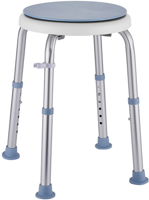 [인파로]원형 회전식 목욕의자 노인 환자용 장애인 욕실 체어 높이조절 샤워의자 GAM-88, 상세페이지 참조, 1개