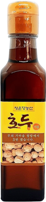 청운당농산 국산 3회법제 호두기름 250ml 효능, 1개