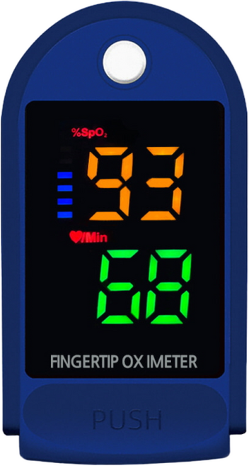 다올인 산소포화도 측정기 휴대용 가정용 맥박 옥시미터 실속형, 1개, 1개입