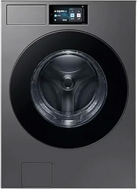 [렌탈/전국설치가능] [삼성] 비스포크 AI 세탁기 25kg (다크스틸) / WF90F25ADS, 다크스틸