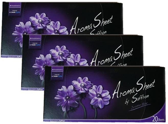 LG 스타일러 아로마 시트 자스민 블루 20매 x3개, 3개