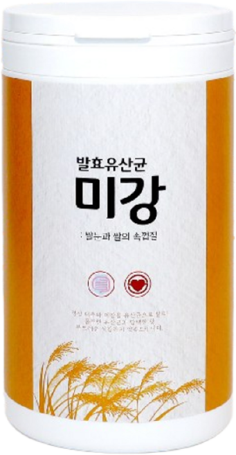 자연의약속 미강 유산균 발효시킨 쌀겨 쌀눈 미세망분쇄 부드러운 식감 GAP인증시설 도정 맛있는 발효유산균 미강, 3개, 500g