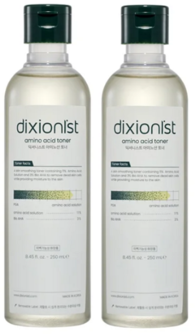 딕셔니스트 아미노산 토너, 2개, 250ml