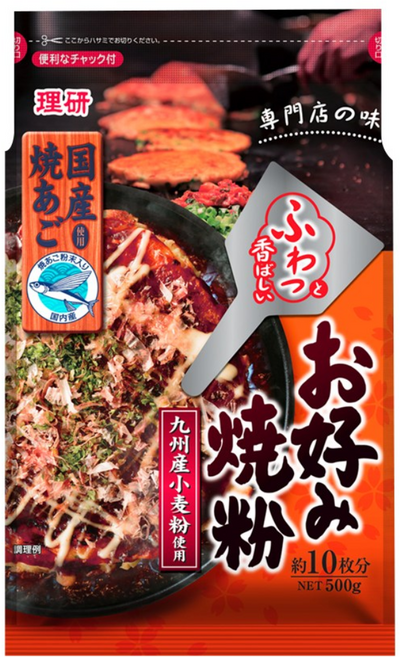 RIKEN 리켄 규슈 오꼬노미야끼 분말 500g / 일본, 1개