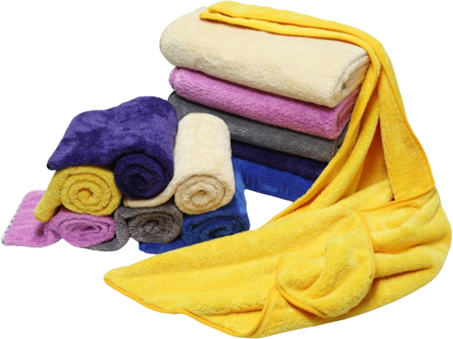 [힐포] 국산 극세사 빅파워 고중량 고급 극세사타월 펫타올 애견타월 강아지 고양이 목욕수건 대형극세사타올 양모 극세사수건, 크림