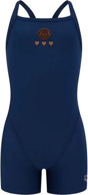 아레나 컬리팜 아동 3부 반신 드롭백 A6SG1GL01-NVY