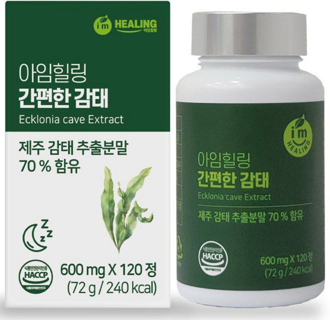 힐링 간편한 감태, 72g, 1개