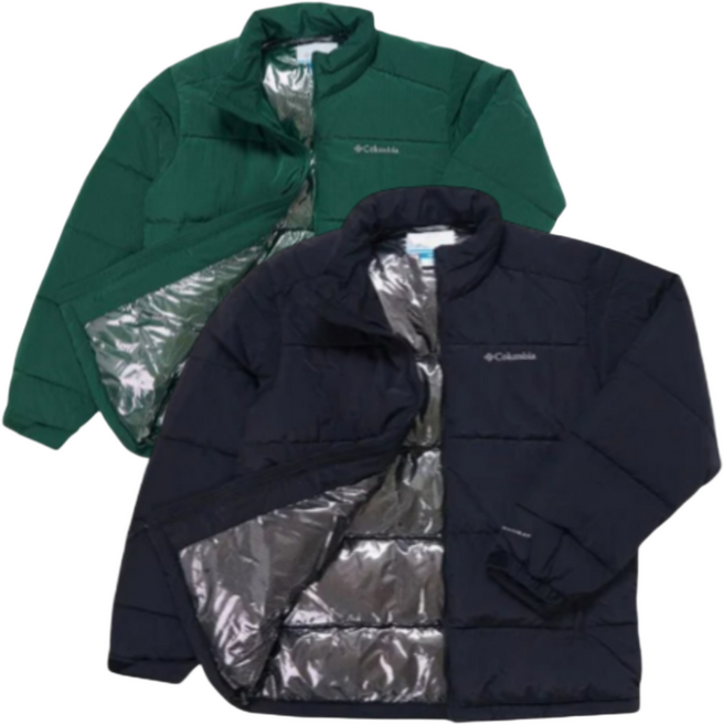 [백화점정품] 컬럼비아 남성 패딩점퍼 겨울 산행 등산 야외 작업 옴니히트 잠바