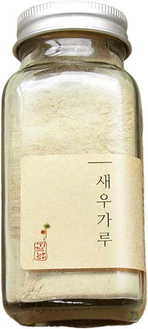허브나래 국내산 천연조미료 새우 가루 분말, 1병, 90g