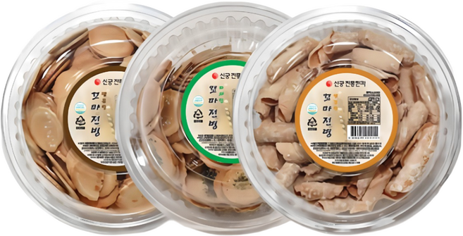 김규흔 한과 옛날과자 센베이 꼬마전병 3종 세트, 1세트, 780g