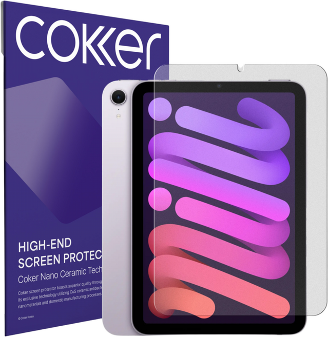 코커 아이패드 종이질감 블루라이트차단 저반사 지문방지 항균 액정보호필름, 페이퍼필, 1개
