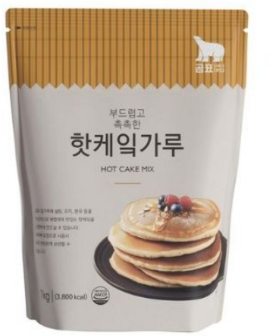 곰표 핫케잌가루, 1kg, 11개