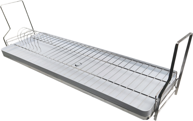 한샘 MSYS 모던식기건조대 900용 부착식 싱크대선반, 1개, 실버