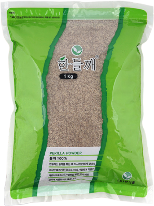 한식품 한들깨 통 들깨가루 고소 향긋한 1kg 고운분쇄, 1개