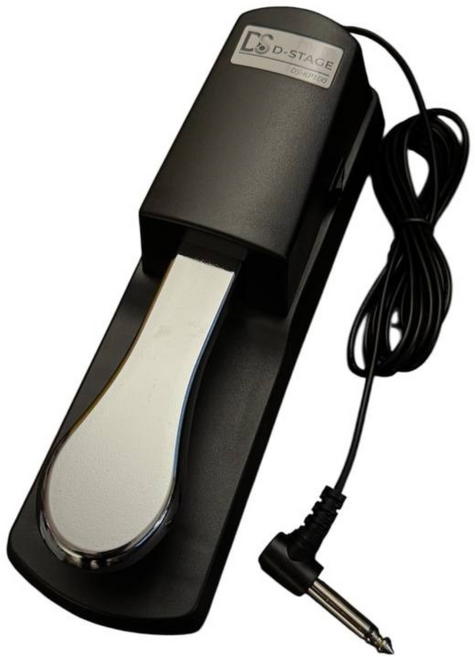 디스테이지 서스테인페달 신디사이저 전자키보드 댐퍼페달, 1개