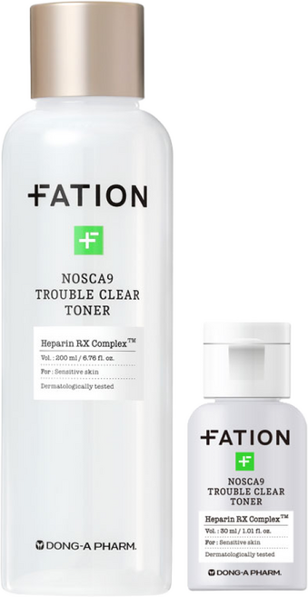 [동아제약] 파티온 노스카나인 트러블 클리어 토너 200ml + 30ml 추가증정, 1개
