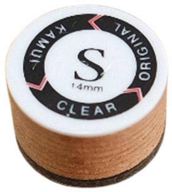 뉴까무이클리어오리지널팁-S 일본팁 일제팁 당구장팁 답브 개인큐, 1개