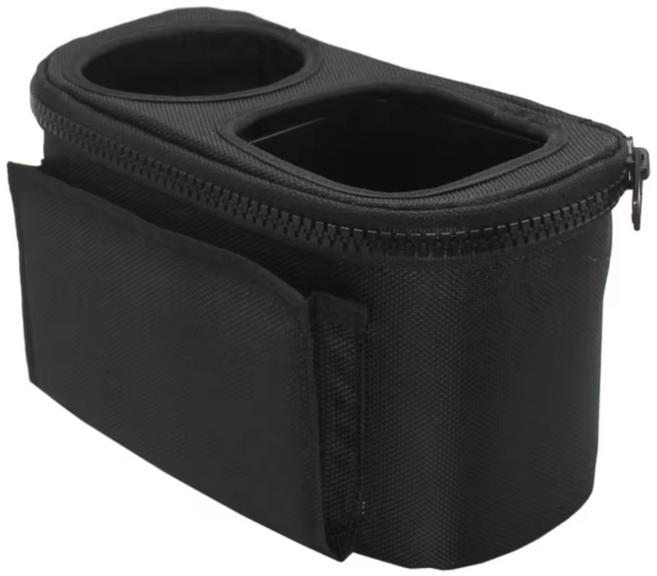 락모터스 오토바이 크로스바 컵홀더 물병거치대 음료거치대 가방 수납 보관 스쿠터, 1개