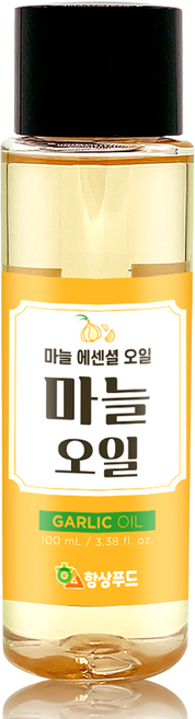 [항상푸드 마늘오일] 마늘 오일(100ml) 갈릭 소스, 1개, 100ml