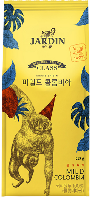 클래스 마일드 콜롬비아 싱글오리진 분쇄 커피원두, 227g, 1개