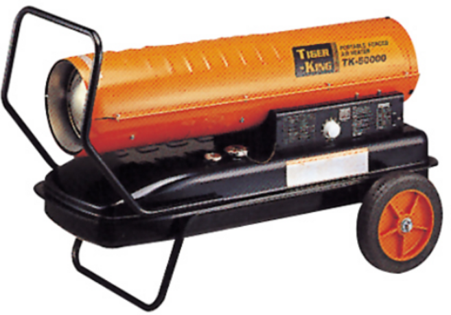 책임툴 타이거킹 열풍기 TK-50K 온풍기 난방기 100평형, 1개