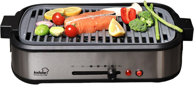 콕스타 무연 전기 그릴 연기안나는 삼겹살 가정용 고기굽는기계, 단품