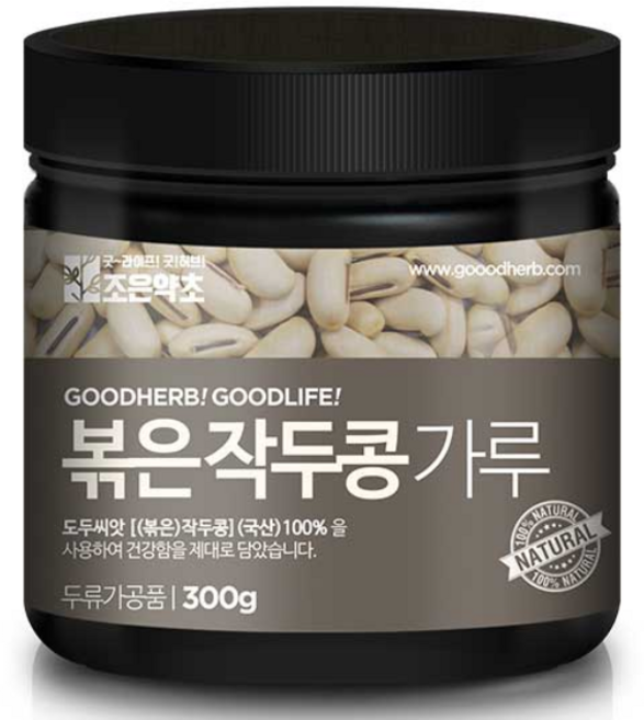 조은약초 볶은 작두콩 가루, 1개, 300g