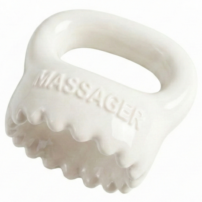 라이언문 도자기 괄사 얼굴 바디 두피, 바디 소프트, 1개