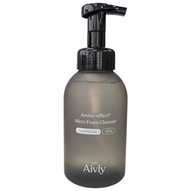 에이블리 아미노이펙트 마이크로 폼 클렌저 500g /미세 입자의 버블과 순한 아미노산계 세정 성분으로 피부자극없이 안심하고 딥 클렌징이 가능합니다/세안후에도 당김없는 촉촉한 피부, 1개
