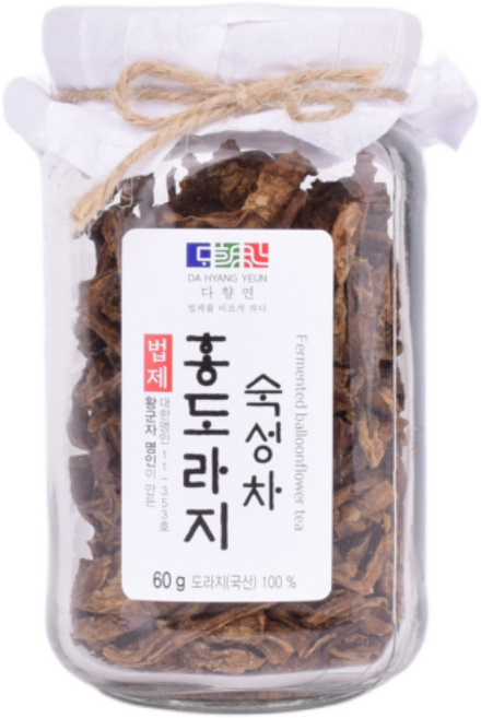 [다향연] 왕군자명인의 홍도라지차, 1개, 60g, 1개, 1개입