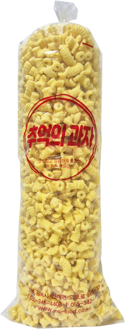 미성식품 추억의과자 개나리콘1kg(박스포장)