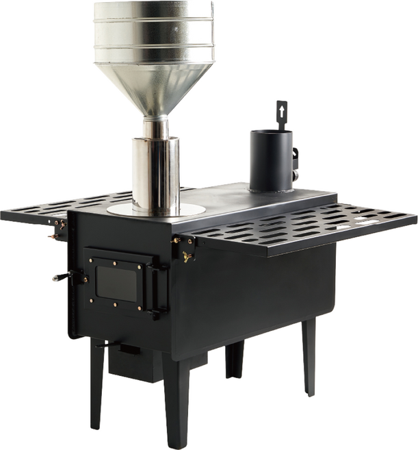 거꾸로 타는 무동력 리버스 펠렛난로, 리버스 펠렛난로 소형